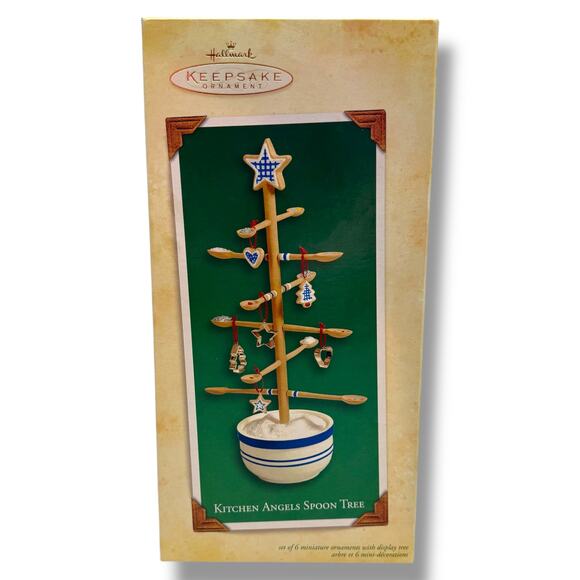 Hallmark Keepsake Kitchen Angels Spoon Tree 2003 - Picture 1 of 5